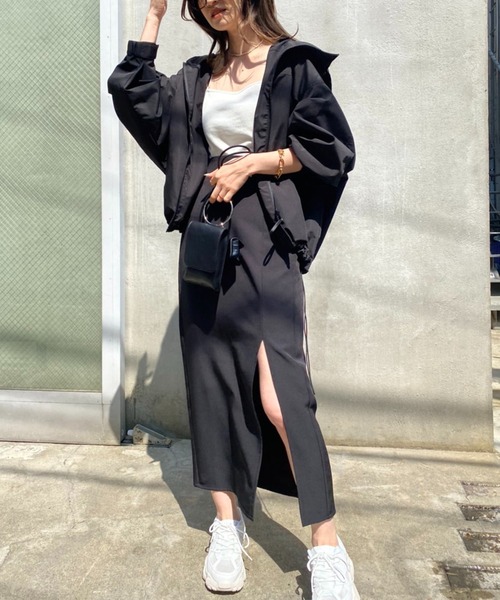 「one after another NICE CLAUP」 マウンテンパーカー FREE アイボリー レディース_画像4