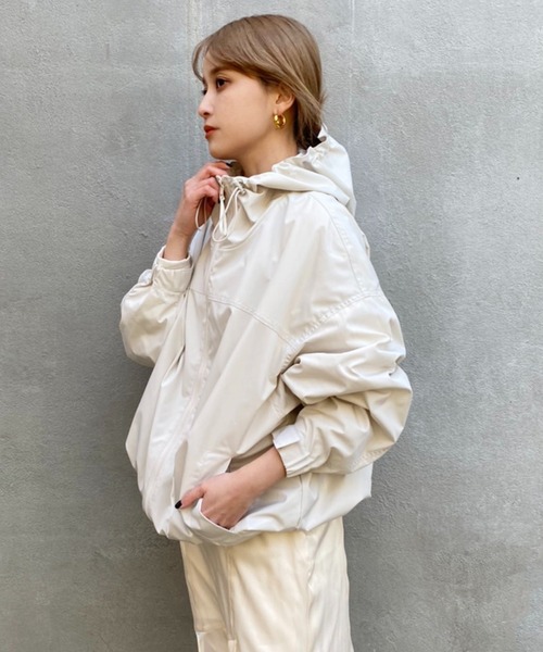 「one after another NICE CLAUP」 マウンテンパーカー FREE アイボリー レディース_画像6