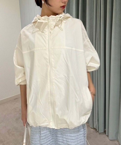 「one after another NICE CLAUP」 マウンテンパーカー FREE アイボリー レディース_画像7