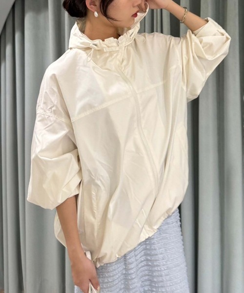 「one after another NICE CLAUP」 マウンテンパーカー FREE アイボリー レディース_画像8