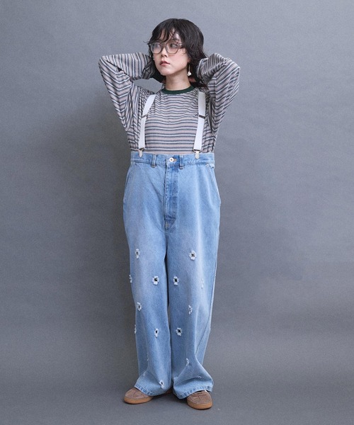 I am I in fact（アイアムアイインファクト） ワイドパンツ
