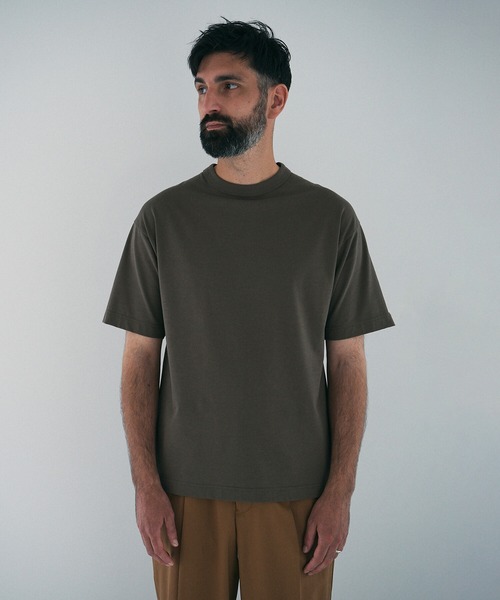 「UNFIL」 半袖Tシャツ 4 ブラウン メンズ_画像3