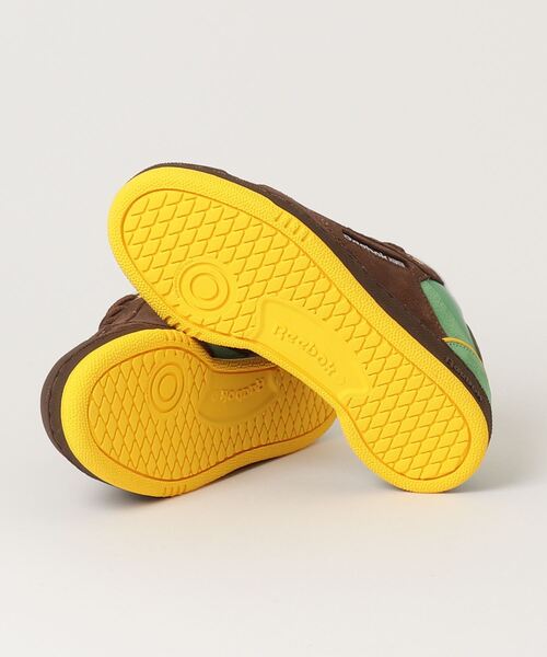 「Reebok」 ローカットスニーカー 23.5cm ブラウン メンズ_画像3