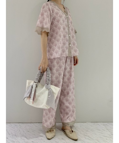 「SNIDEL HOME」 トートバッグ FREE ライトピンク レディース_画像3