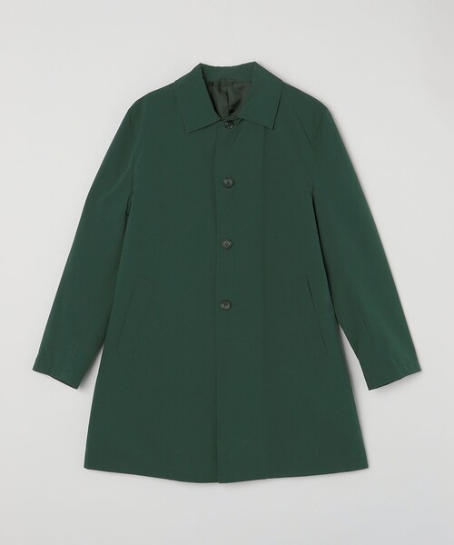 「SHIPS Colors」 ステンカラーコート MEDIUM グリーン メンズ_画像3