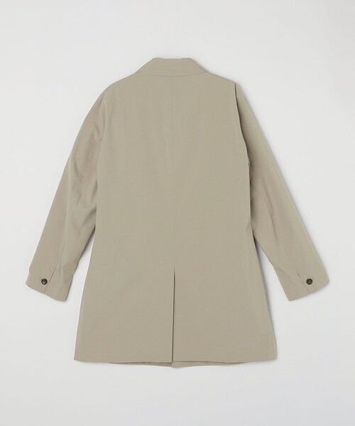 「SHIPS Colors」 ステンカラーコート MEDIUM グリーン メンズ_画像4