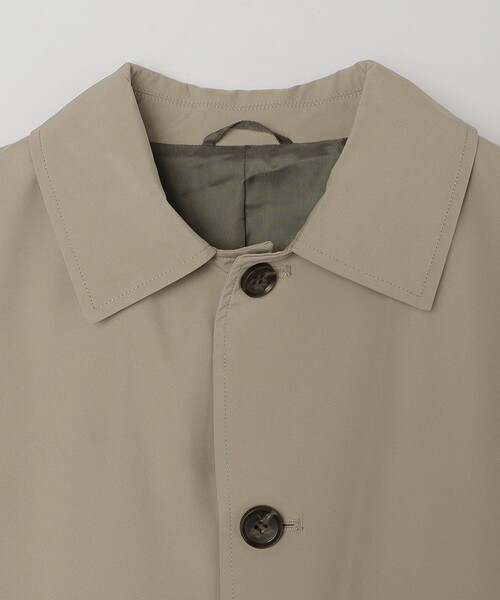 「SHIPS Colors」 ステンカラーコート MEDIUM グリーン メンズ_画像7