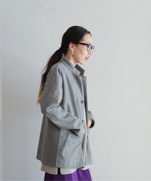 「FIL DE FER」 ジャケット FREE ライトグレー レディース_画像5