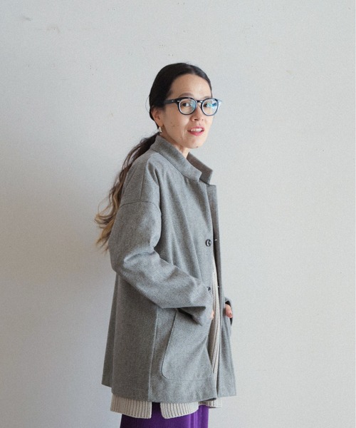 「FIL DE FER」 ジャケット FREE ライトグレー レディース_画像6