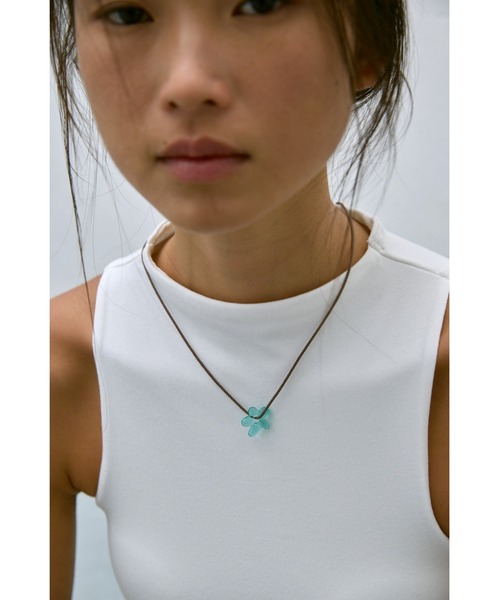 un/neu ネックレス フラワーカラーコードネックレス レディース