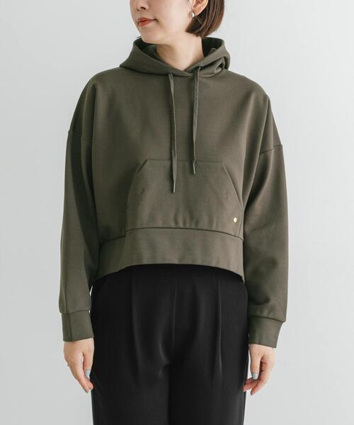 「F by ROSSO」 プルオーバーパーカー FREE モカ レディース_画像7