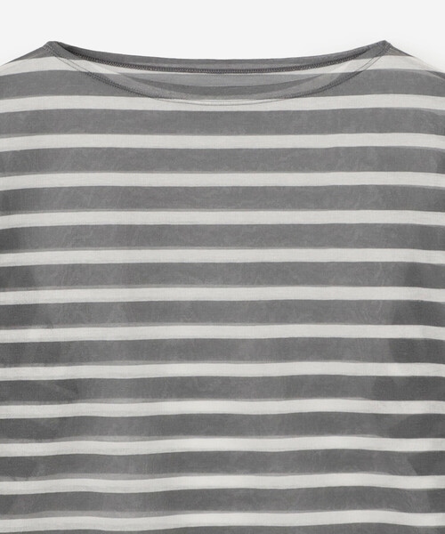 専用新品　ORCIVAL オーシバル　シースルーボートネックカットソーBshop ORCIVAL（オーシバル） tシャツ | シースルー ボートネック長袖