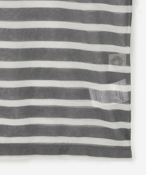tシャツ ORCIVAL | シースルー ボートネック長袖カットソー WOMEN レディースの画像