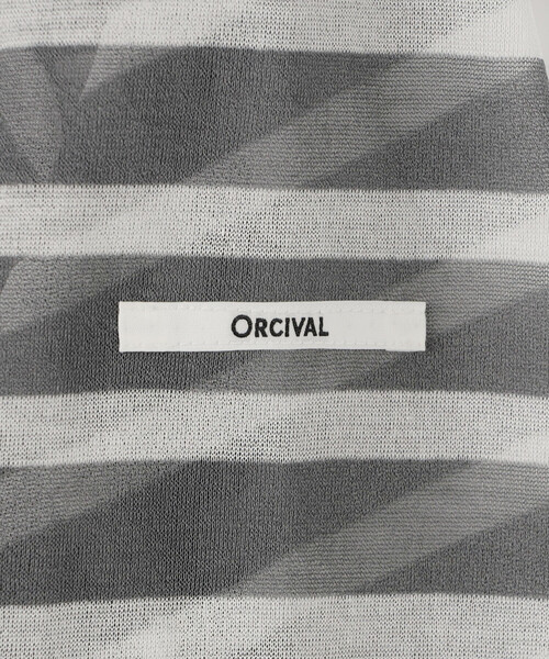 tシャツ ORCIVAL | シースルー ボートネック長袖カットソー WOMEN レディースの画像