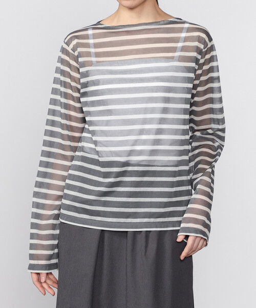 〈新品〉オーシバル　長袖カットソー　グレー SALE 50%OFF】ORCIVAL(オーシバル/オーチバル)Women's Cotton Classic