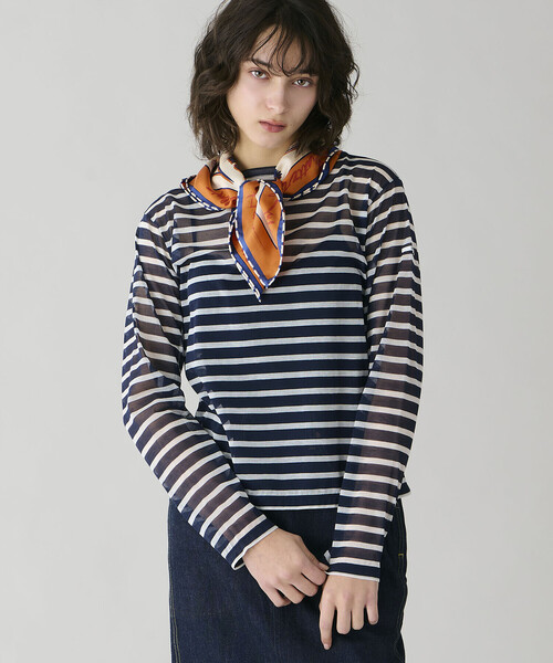 新品タグ付　ORCIVAL 長袖　オーシバル　定番　カットソー　size1 ORCIVAL（オーシバル） 最大51%☆5/11迄 カットソー 長袖 レディース