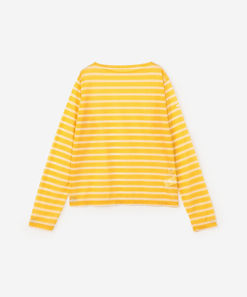 tシャツ ORCIVAL | シースルー ボートネック長袖カットソー WOMEN レディースの画像
