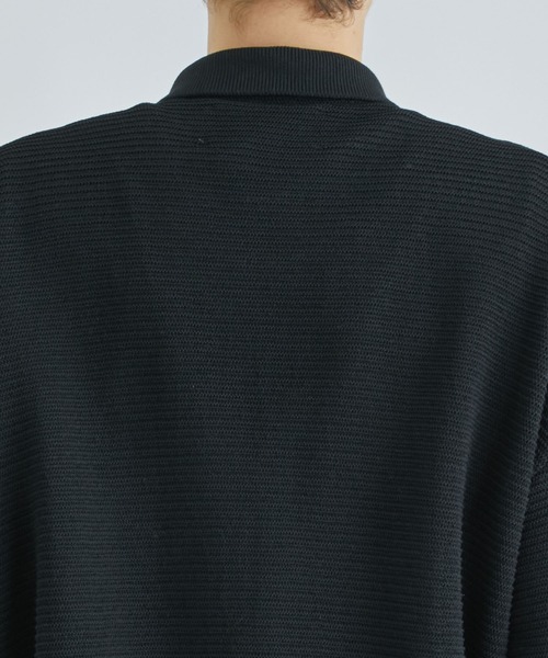 「CITY」 ニットカーディガン 2 ブラック メンズ_画像5