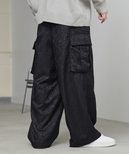 「ASTRONOMY」 カーゴパンツ M ワイン メンズ_画像9