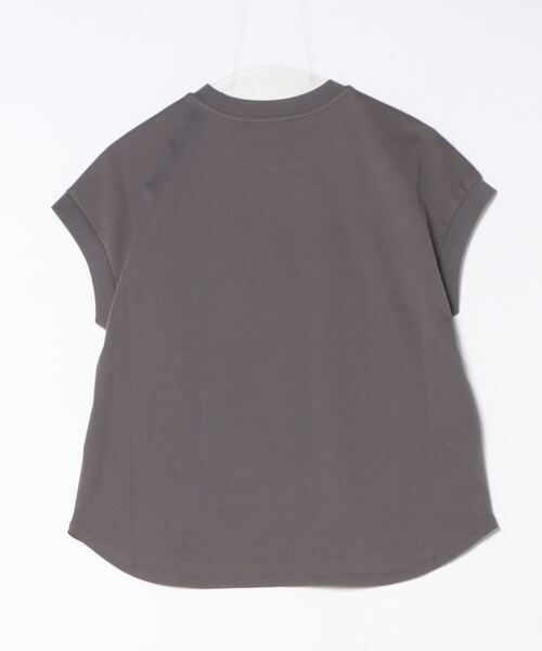 「Gready Brilliant」 「AuieF」半袖カットソー 38 チャコールグレー レディース_画像9