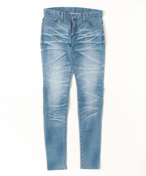 TORNADO MART トルネードマート　スキニー　デニム Lサイズ 未使用 TORNADO MART（トルネードマート） ジーンズ リンクルシェービング