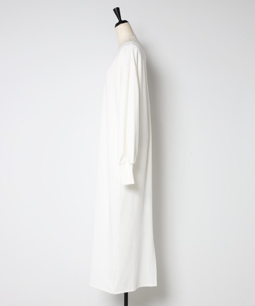 「Bonjour Sagan」 長袖ワンピース FREE チャコールグレー レディース_画像3