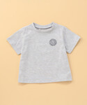 tシャツ サークルプリント 半袖Tシャツ (ベ...の詳細画像1