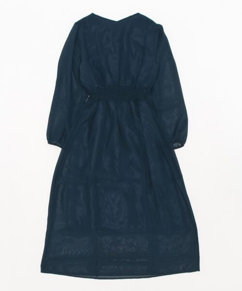 「Cinderella」 長袖ワンピース LARGE グレー レディース_画像3