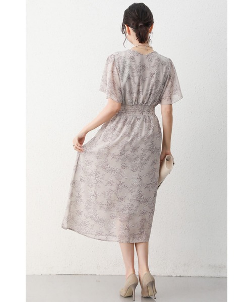 「Cinderella」 長袖ワンピース LARGE グレー レディース_画像7