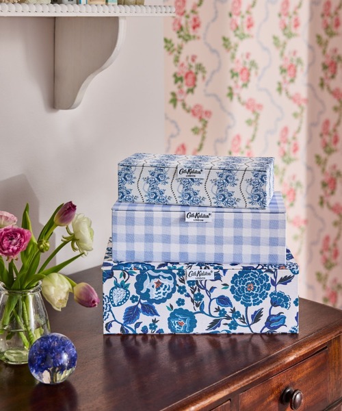 Cath Kidston（キャス・キッドソン） 収納 ストレージボックス 3点