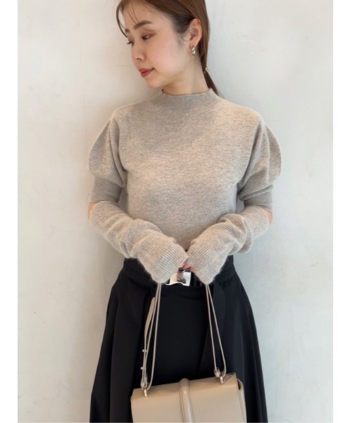 SNIDEL（スナイデル） 半袖ニット ONE SIZE ブルー レディース 