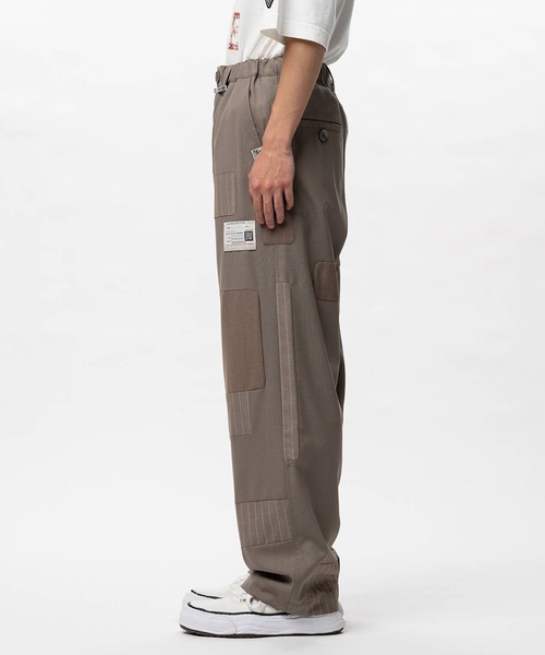 パンツ 「MIHARAYASUHIRO/ミハラヤスヒロ」Repaired Wool Pants(A16PT032 SLACKS) メンズの画像