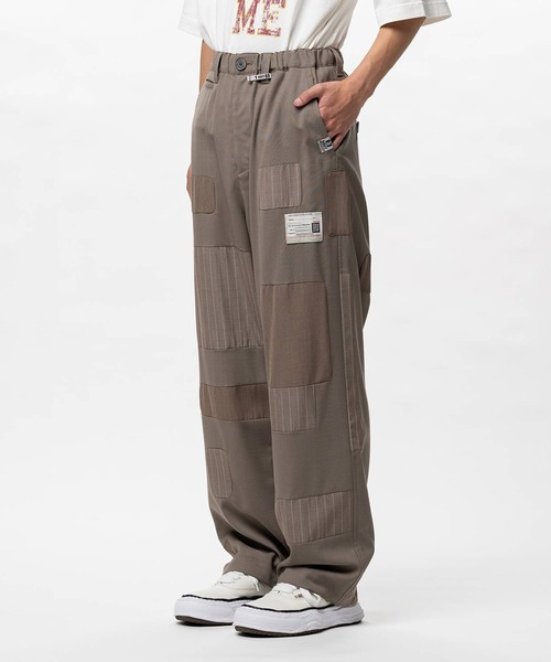 パンツ 「MIHARAYASUHIRO/ミハラヤスヒロ」Repaired Wool Pants(A16PT032 SLACKS) メンズの画像