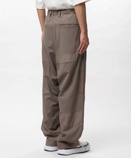 パンツ 「MIHARAYASUHIRO/ミハラヤスヒロ」Repaired Wool Pants(A16PT032 SLACKS) メンズの画像