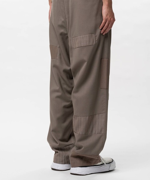 パンツ 「MIHARAYASUHIRO/ミハラヤスヒロ」Repaired Wool Pants(A16PT032 SLACKS) メンズの画像