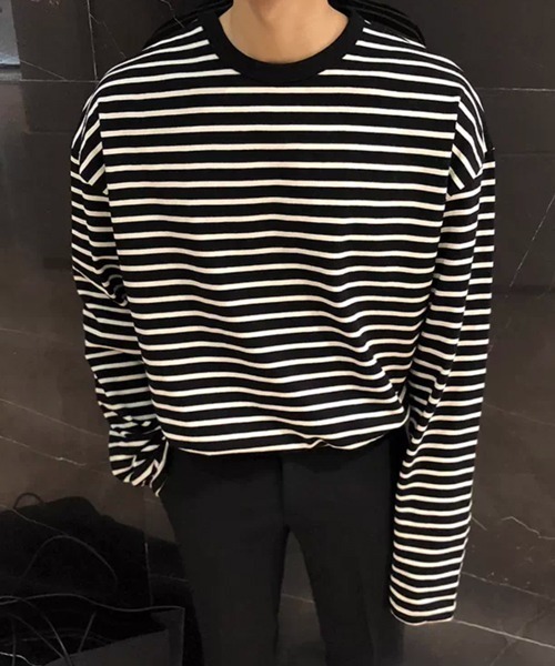 NOWLE（ノウル） tシャツ 「NOWLE」リラックスフィット モノトーン