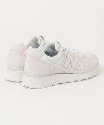 「New Balance」 ローカットスニーカー 24cm オフホワイト レディースの画像3