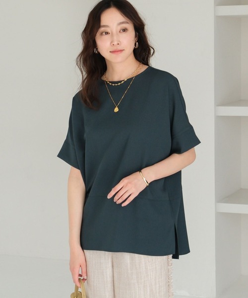「Elura」 半袖ブラウス MEDIUM グリーン レディース_画像9