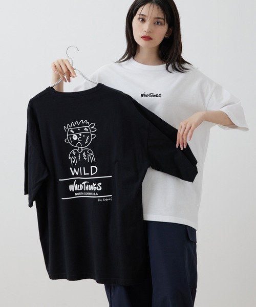 「JUNRED」 半袖Tシャツ M ホワイト系その他 メンズ_画像3