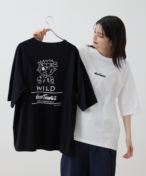 「JUNRED」 半袖Tシャツ M ホワイト系その他 メンズ_画像4