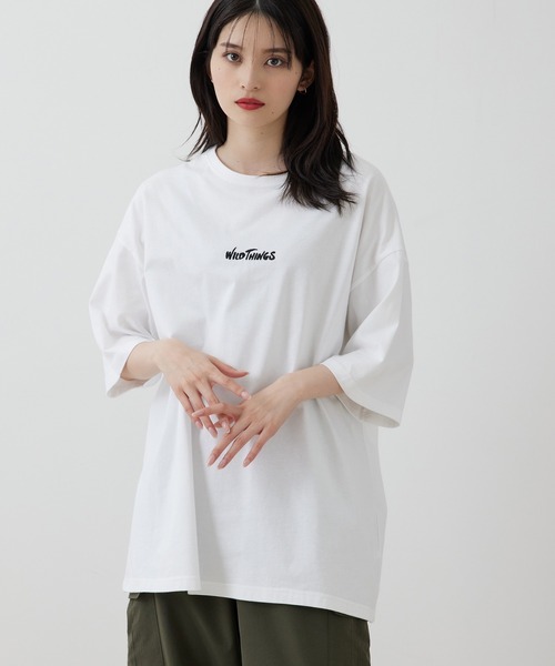 「JUNRED」 半袖Tシャツ M ホワイト系その他 メンズ_画像8