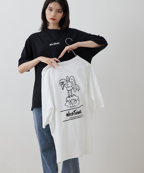 「JUNRED」 半袖Tシャツ M ホワイト系その他 メンズ_画像9