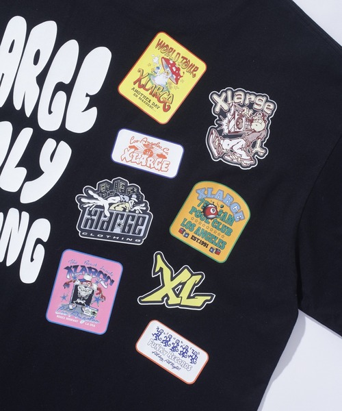 XLARGE（エクストラ ラージ） tシャツ MULTI LOGO S/S TEE メンズ