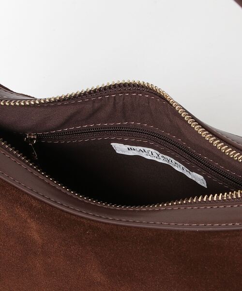 「BEAUTY&YOUTH UNITED ARROWS」 ショルダーバッグ FREE ダークブラウン レディース