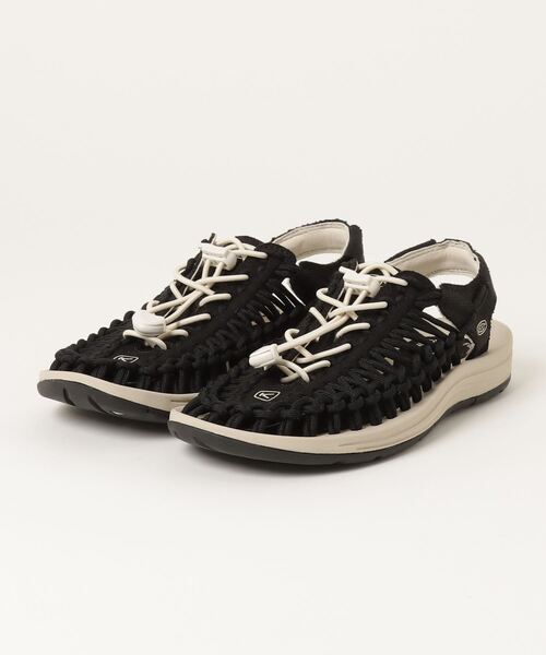 「KEEN」 フラットサンダル 25.5cm ブラック レディース_画像4