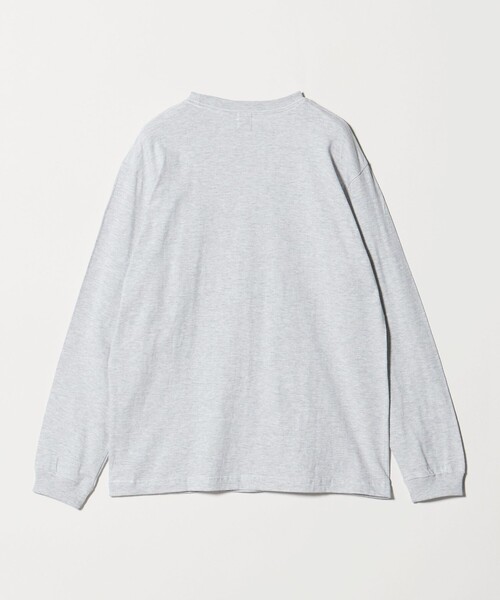 6 tシャツ 「6(ROKU)」NEW YORK PHOTO GRAY ロングスリーブTシャツ