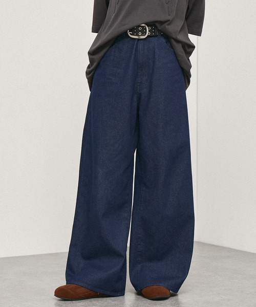 ワイドパンツ ジーンズ メンズ レディース : ZOZOTOWN Yahoo!店 - 通販