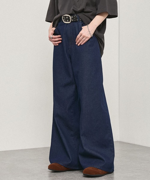 ワイドパンツ ジーンズ メンズ レディース : ZOZOTOWN Yahoo!店 - 通販