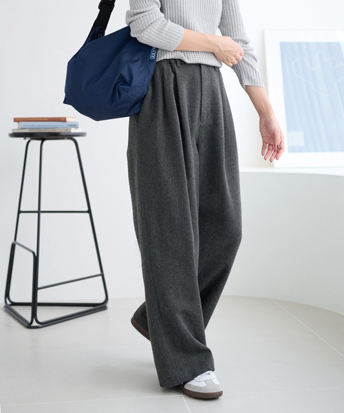 「JOURNAL STANDARD relume」 スラックス 38 グレー レディース