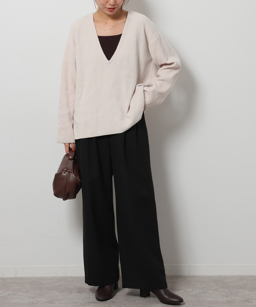 「JOURNAL STANDARD relume」 スラックス 38 グレー レディースの画像